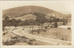 West Foot of Polish Mountain nr Cumberland Maryland Vintage Real Photo Postcard - Picture 1 of 2