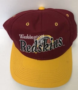 Gorra de fútbol americano vintage de los Washington Redskins de la NFL AÑOS 90 Y1 - Imagen 1 de 2
