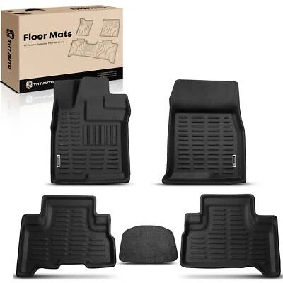 5x Alfombrillas negras delanteras y traseras para Toyota FJ Cruiser 2007-2014 SUV Foto 1 de 4