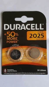 Duracell Batterie a bottone DL/CR 2025 DL/CR 2032 50% in più di carica 2 Pile - Foto 1 di 4