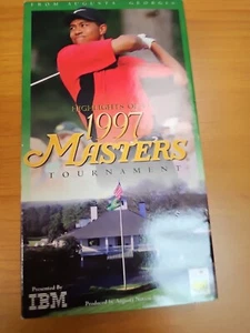 Highlights of the 1997 Masters Tournament - VHS Video (52 Minutes) - Tiger Woods - Picture 1 of 2