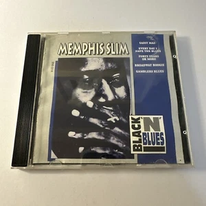 MEMPHIS SLIM - BLACK N BLUES - OZ 16 TRK CD - Picture 1 of 6