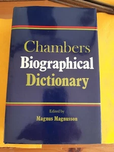 Chambers Biographical Dictionary, Edited by Magnus Magnusson, Hardback Book - Bild 1 von 3