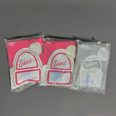 Leggs Colors Sheer Toe Vintage Pantyhose Lot Size B - Burgundy & (2) Grey L’eggs - Image 1 of 2