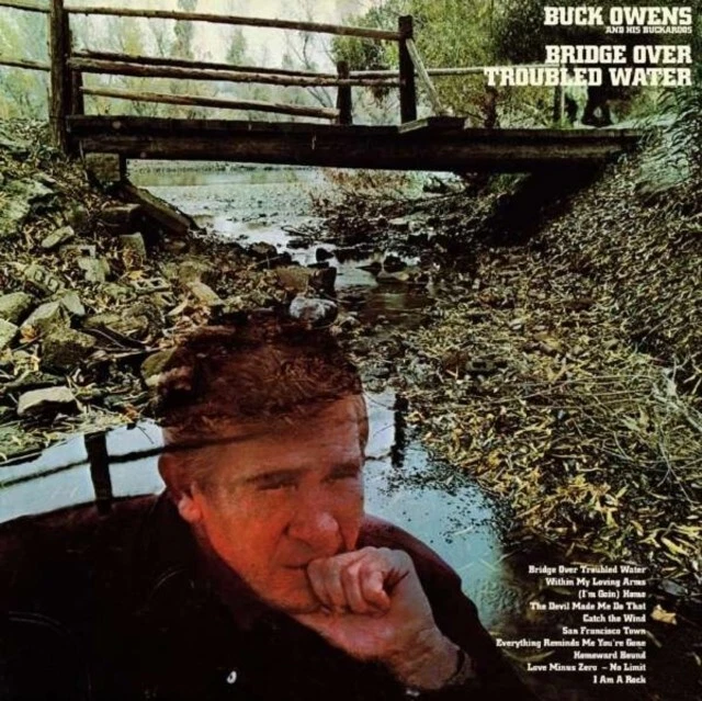 Owens, Buck and His Buckaroos - Bridge Over Troubled Water - Clear Vinyl - Image 1 of 1