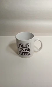 Old Lives Matter 8 oz Coffee Cup - Picture 1 of 8