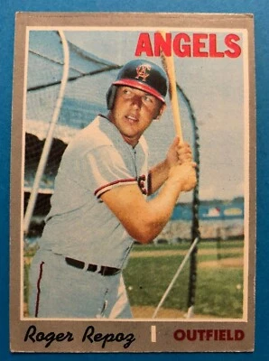 1970 Topps Roger Repoz Card #397 California Angels - Image 1 of 2