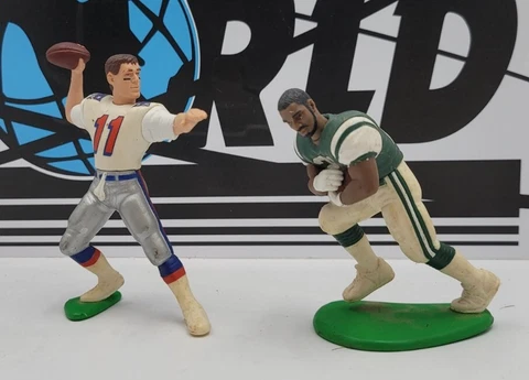 NFL Starting Lineup 1998 New York Jets #28 Curtis Martin + Drew Bledsoe Figure Cover