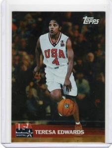 Topps Team EE. UU. 2000 oro #42 Teresa Edwards ST - Imagen 1 de 2