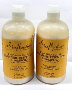 ✨2 Shea Moisture Moisture Retention Shampoo 13 oz Ea✨ - Picture 1 of 1