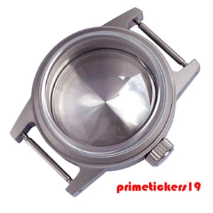Custodia Orologio Immersioni 36 mm Sabbiata Zaffiro Cupola 20 atm Adatta NH35 ETA2824 PT5000 - Foto 1 di 9