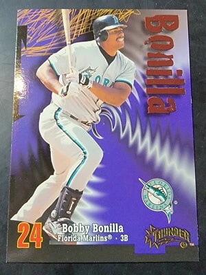 1998 Skybox Circa Thunder Baseball #37 Bobby Bonilla  - Image 1 of 2