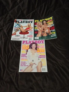 Playboy Lot of 3-ROCK/POP STARS of the 80s- TIFFANY/DEBBIE GIBSON/CARNIE WILSON - Picture 1 of 4