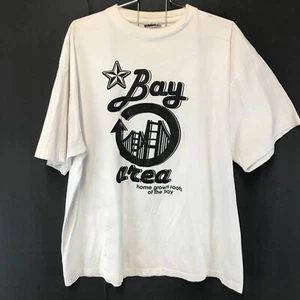 Pro Crux Men X-Large XL T Shirt White California Star Nor Cal Bay Area Hyphy Y2K - Picture 1 of 18