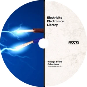 RIESIGE ELEKTRO & ELEKTRONIK BÜCHER auf DVD SAMMLUNG * DIAGRAMME HANDBÜCHER REPARATUR - Bild 1 von 1