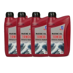 Motorenöl 10W30 / 10W40 Marine Motor Öl Premium 4-Takt Außenborder 1, 2 oder 4L - Bild 1 von 12