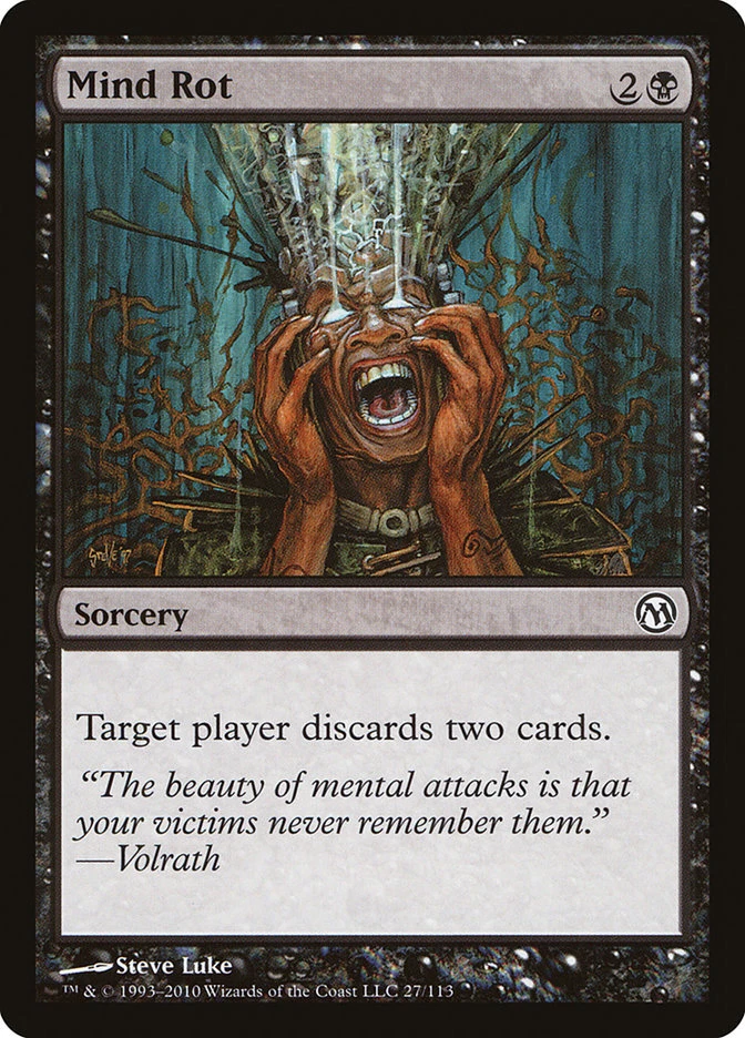 MTG Magic the Gathering Mind Rot (27/113) Duels of the Planeswalkers LP - Image 1 of 1