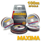 Maxima Chameleon Fishing Line 100M Spools - Hi-Tensile Monofilament  2lb - 30lb