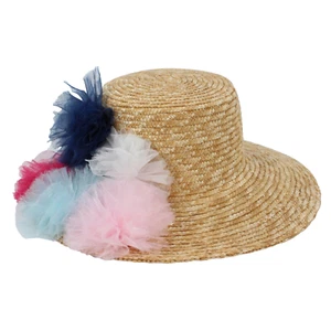 August Hat Co. Straw Bolero Summer Hat #HT112 - Picture 1 of 3