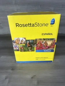 Rosetta Stone: Spanish/Espanol • Level 1-5 Set - CD-ROM • NO HEADPHONES INCLUDED - Picture 1 of 15