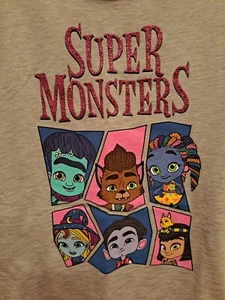 Jumping Beans NWOT Super Monsters Tv Show Girls Tshirt Size 12 - Picture 1 of 3
