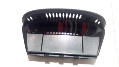 Pantalla de radio salpicadero BMW serie 5 2005 (reloj, monitor de información, tablero #871273-07 Foto 1 de 2