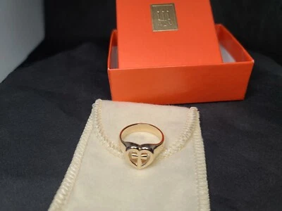 Authentic James Avery ETERNAL LOVE RING Sz-8.5 14KT Gold AG321, Retired RARE!!!! - Image 1 of 4