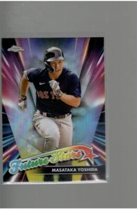 MASATAKA YOSHIDA FUTURE STARS REFRACTOR 2024 TOPPS CHROME BASEBALL - Picture 1 of 2