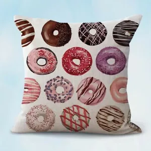 cool couch pillow case doughnut donut cushion cover - Picture 1 of 2