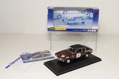 A67 1:43 CORGI VANGAURDS VA13303 FORD CAPRI MK1 3000GT CLARK MASON AVON TOUR GB - Bild 1 von 4