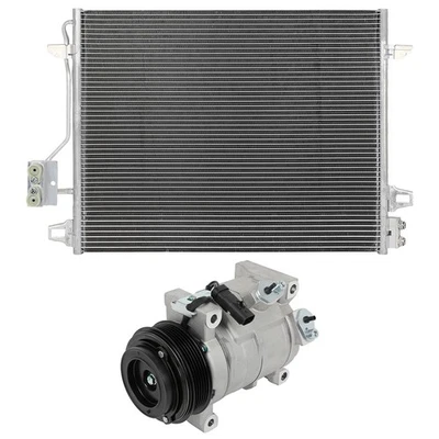 AC Condenser & AC Compressor Cooling Kit For 2008-2010 Chrysler Town & Country - Image 1 of 4