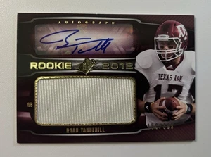 2012 Upper Deck SPx Football Ryan Tannehill RPA Rookie Relic Auto /399 Texas A&M - Picture 1 of 2