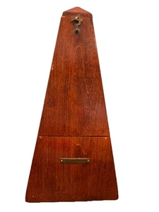 De colección Seth Thomas Metrónomo #10 De Maelzel 1103 Walnut Works Modelo E873-006 - Imagen 1 de 11