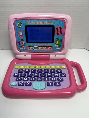 LeapFrog 2-in-1 LeapTop Touch - Pink Electronic Learning Systems  - Image 1 of 3