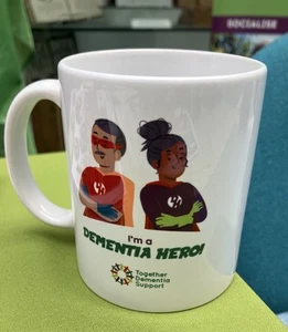 TDS Ceramic Coffee Mug - I’m A Dementia hero - Picture 1 of 2