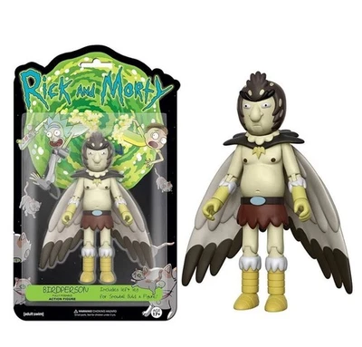 Rick & Morty Birdperson Fully Posable Action Figure Funko Cartoon Network 2017 - Image 1 of 2