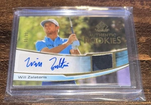 2024 UPPER DECK SP GAME USED AUTHENTIC ROOKIE AUTO RELIC WILL ZALATORIS 09/99  - Picture 1 of 2