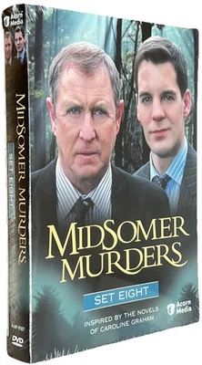 Midsomer Murders Set 8 Eight  DVD 3-Disc Set  Mystery Thriller NEW SEALED -Acorn - Image 1 of 4