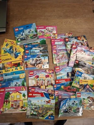 Lego Friends/Classic/City/Creator Instruction Manuals Only LOT (40) Variety Size - Image 1 of 4