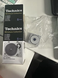 Technics Miniature Collection - Opened Box - Toy Still Sealed In Package - Picture 1 of 3