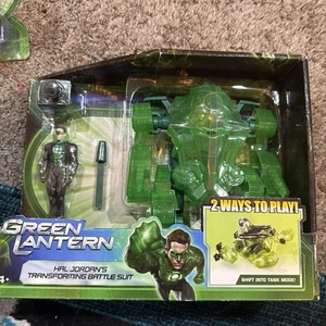 Green Lantern Hal Jordan Figur mit Transforming Battle Suit Neu Sealed Rarität - Bild 1 von 4