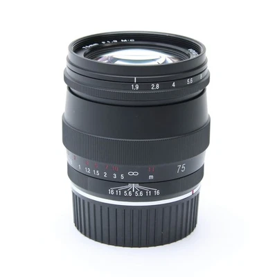 Voigtlander ULTRON 75mm F/1.9 MC VM (for Leica M mount) -Near Mint- #527 - Image 1 of 4