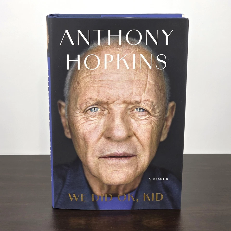 ANTHONY HOPKINS We Did Ok, Kid SIGNED Autographed First Edition Hardcover Memoir - Image 1 of 4