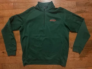 Maglione The Dan Patrick Show Sport-Tek 1/4 zip verde ricamato L/XL - Foto 1 di 5