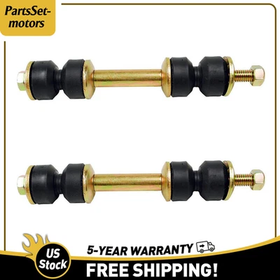 2x Kit de eslabones de barra estabilizadora de suspensión delantera para Ford Maverick 1970~1976 Foto 1 de 3