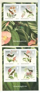 Montserrat #1341-1342 Colibrì (SCV = $ 14,25) - Foto 1 di 1