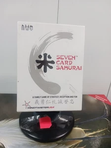 Seven Card Samurai A Family Game Of Strategy, Deception And Fun - Imagen 1 de 12