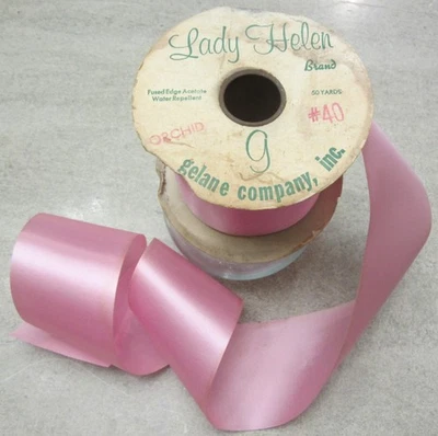 50 yard Spool 2 1/2" Floral Florist Acetate Polyester Ribbon Water Repellent - Image 1 of 4