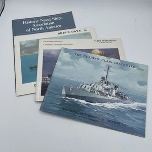 Marine Schiff Bücher Lot von 3 Taschenbüchern illustriert USS Massachusetts Flotte Subs - Bild 1 von 19