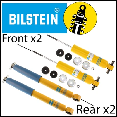 Juego de amortiguadores delanteros y traseros Bilstein B6 para Chevy Express/GMC Savana 3500 1996-2002 Foto 1 de 4